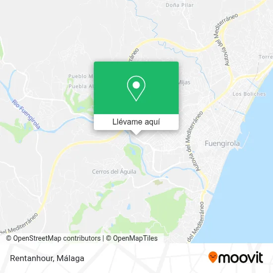 Mapa Rentanhour