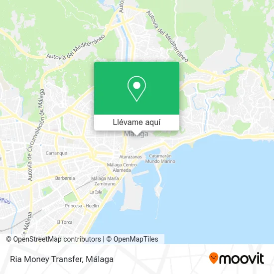 Mapa Ria Money Transfer