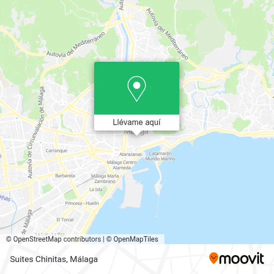 Mapa Suites Chinitas