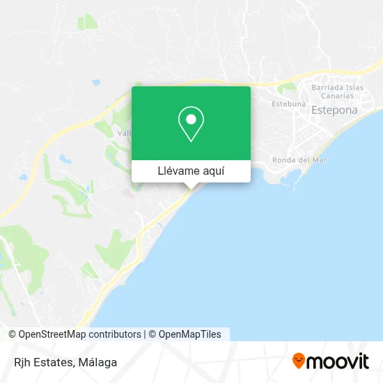 Mapa Rjh Estates