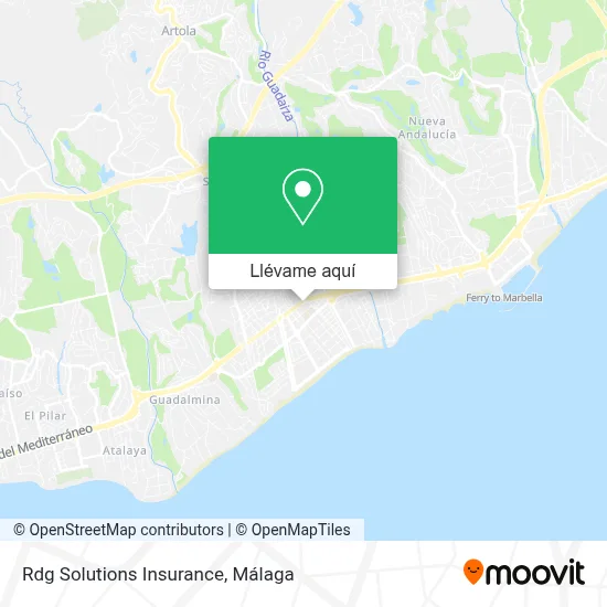 Mapa Rdg Solutions Insurance