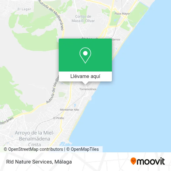 Mapa Rld Nature Services