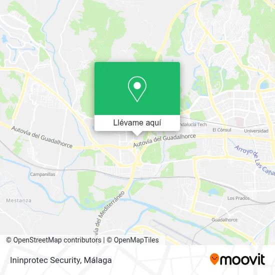 Mapa Ininprotec Security
