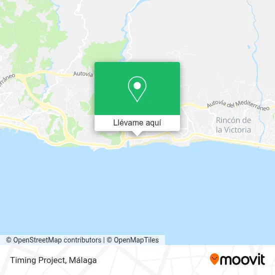 Mapa Timing Project