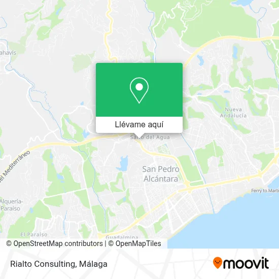 Mapa Rialto Consulting