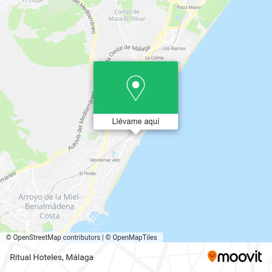 Mapa Ritual Hoteles