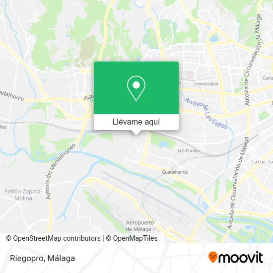Mapa Riegopro