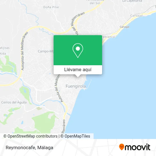 Mapa Reymonocafe
