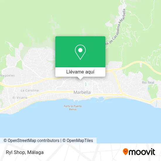 Mapa Ryl Shop