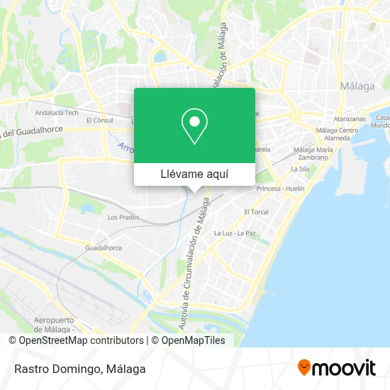 Mapa Rastro Domingo