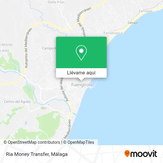 Mapa Ria Money Transfer