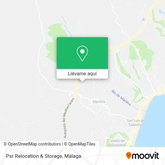 Mapa Psr Relocation & Storage