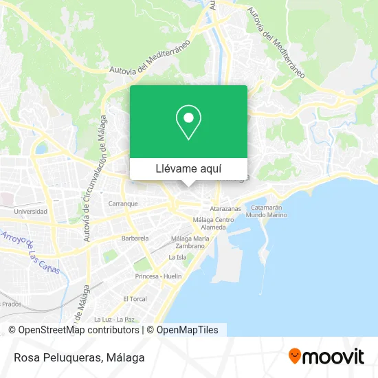 Mapa Rosa Peluqueras