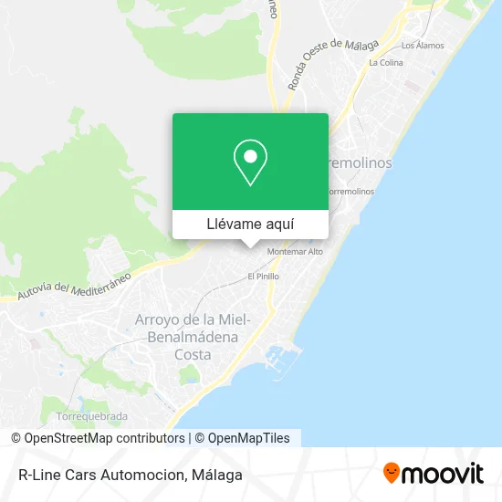 Mapa R-Line Cars Automocion