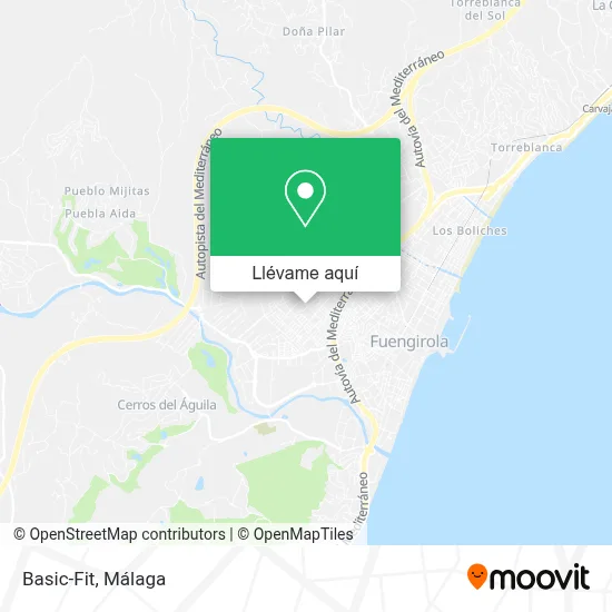 Mapa Basic-Fit