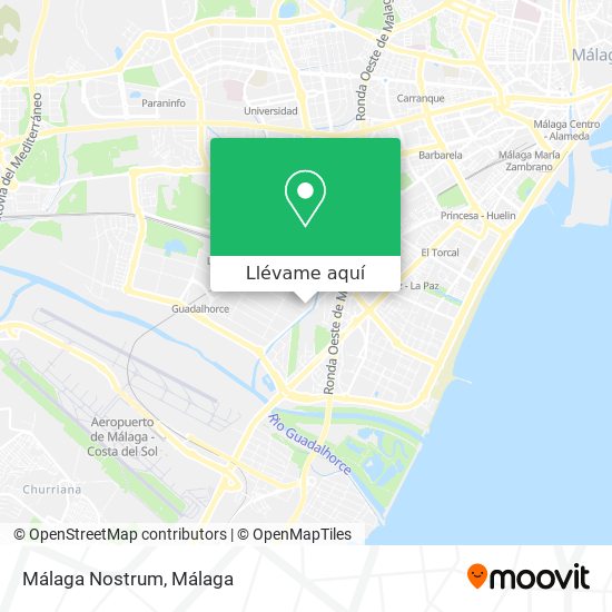 Mapa Málaga Nostrum