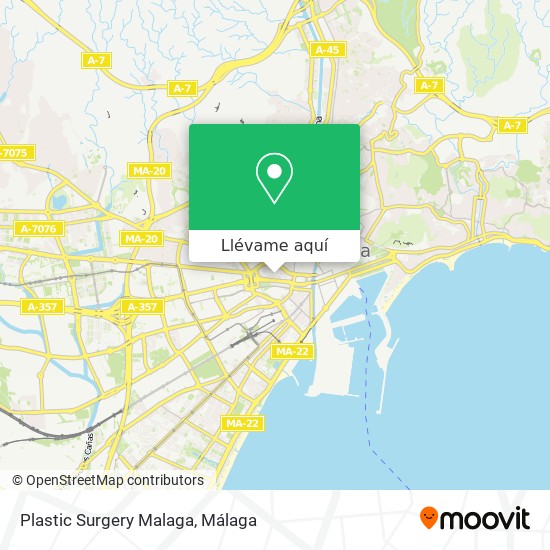 Mapa Plastic Surgery Malaga