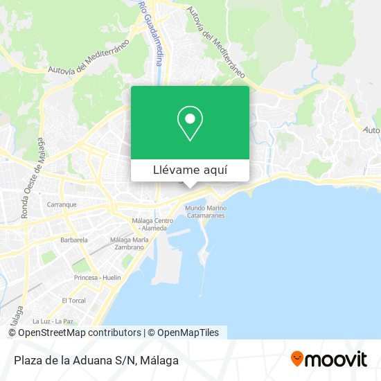 Mapa Plaza de la Aduana S/N
