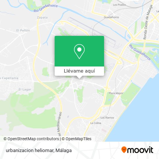 Mapa urbanizacion heliomar