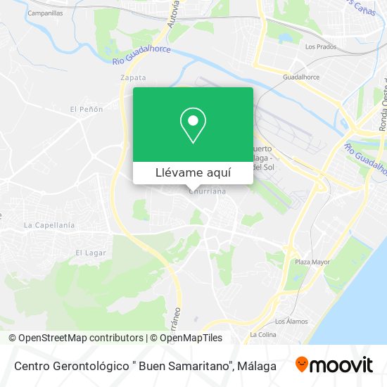Mapa Centro Gerontológico " Buen Samaritano"