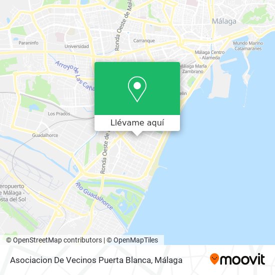Mapa Asociacion De Vecinos Puerta Blanca