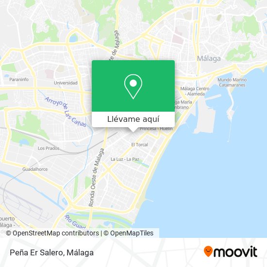 Mapa Peña Er Salero