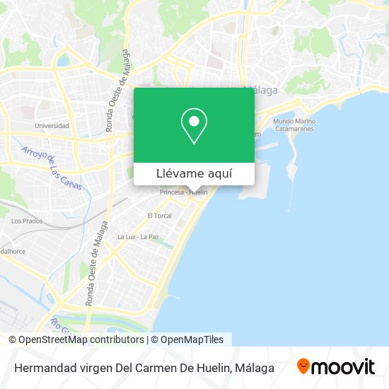 Mapa Hermandad virgen Del Carmen De Huelin