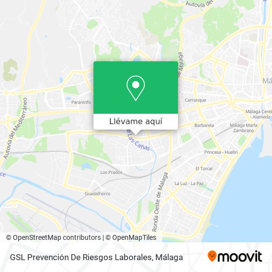 Mapa GSL Prevención De Riesgos Laborales