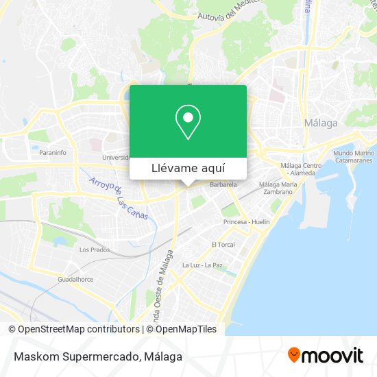 Mapa Maskom Supermercado