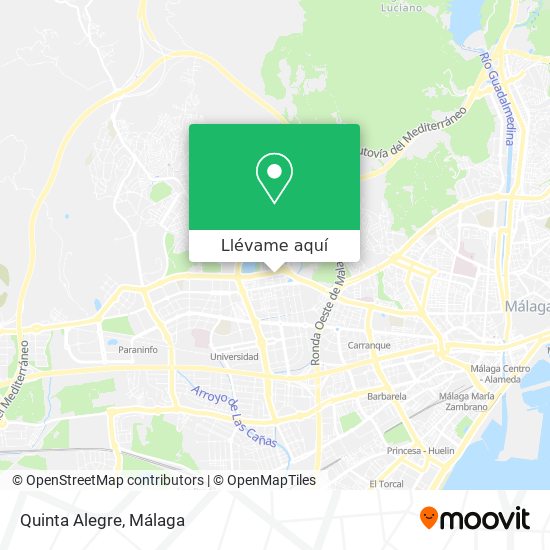 Mapa Quinta Alegre