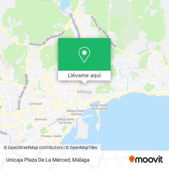 Mapa Unicaja Plaza De La Merced