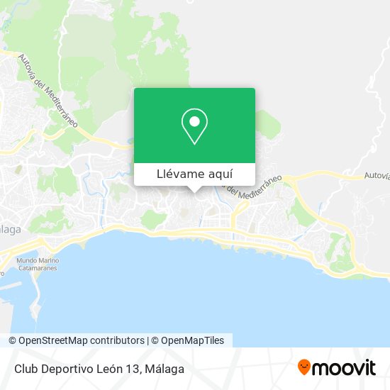 Mapa Club Deportivo León 13