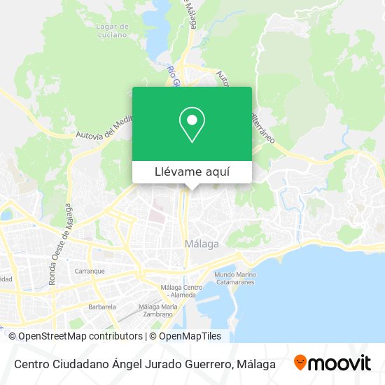 Mapa Centro Ciudadano Ángel Jurado Guerrero