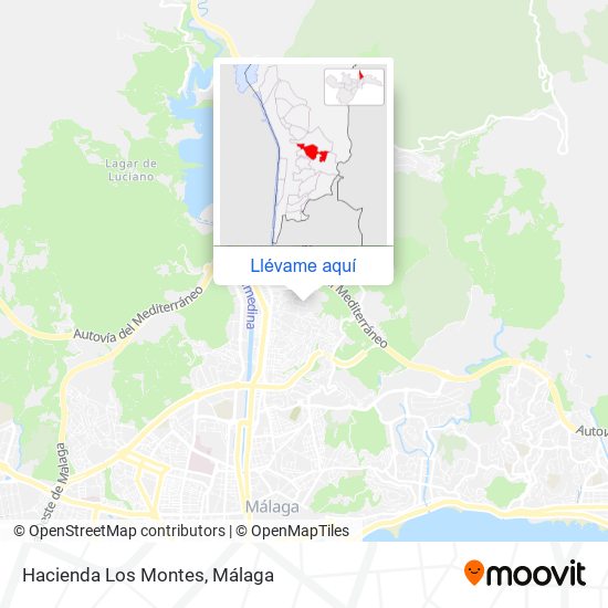 Mapa Hacienda Los Montes