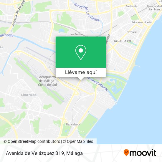 Mapa Avenida de Velázquez 319
