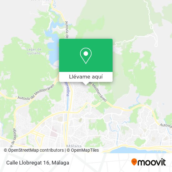 Mapa Calle Llobregat 16