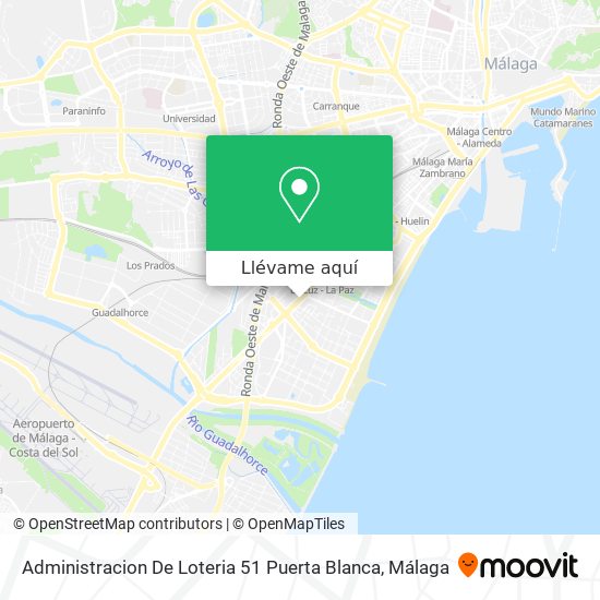 Mapa Administracion De Loteria 51 Puerta Blanca