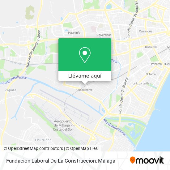 Mapa Fundacion Laboral De La Construccion