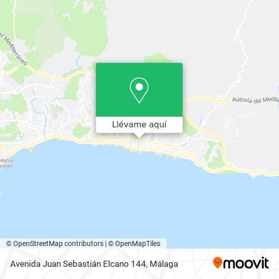 Mapa Avenida Juan Sebastián Elcano 144