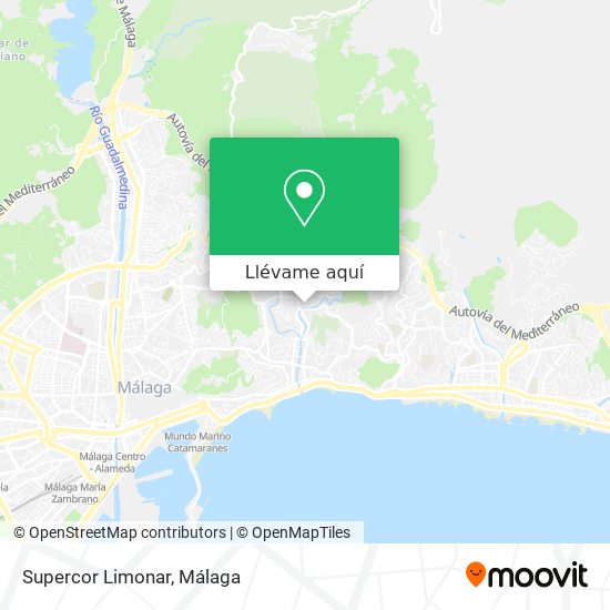 Mapa Supercor Limonar