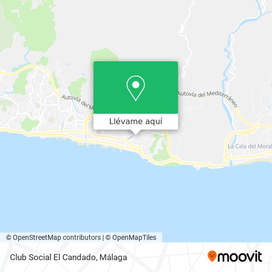 Mapa Club Social El Candado