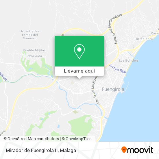 Mapa Mirador de Fuengirola II