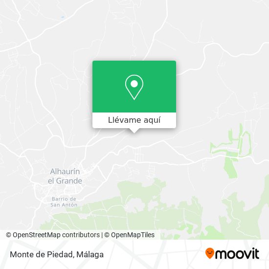 Mapa Monte de Piedad