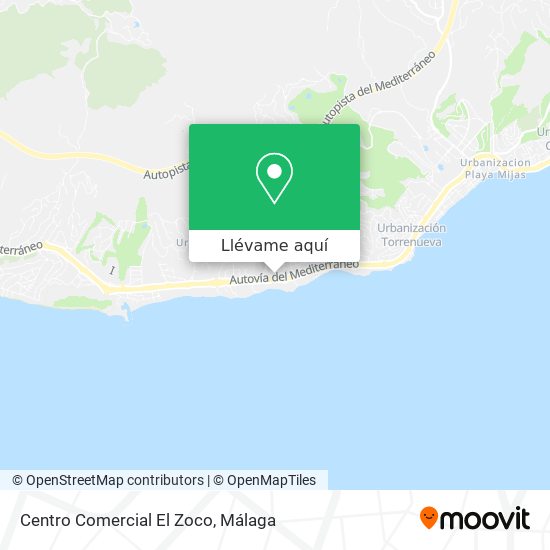 Mapa Centro Comercial El Zoco