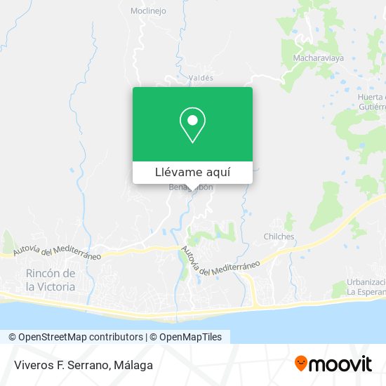 Mapa Viveros F. Serrano