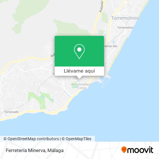 Mapa Ferretería Minerva