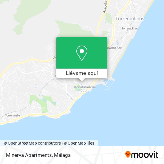 Mapa Minerva Apartments