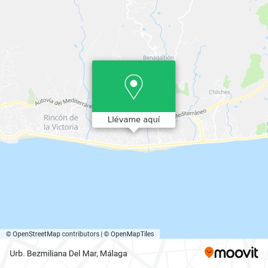Mapa Urb. Bezmiliana Del Mar