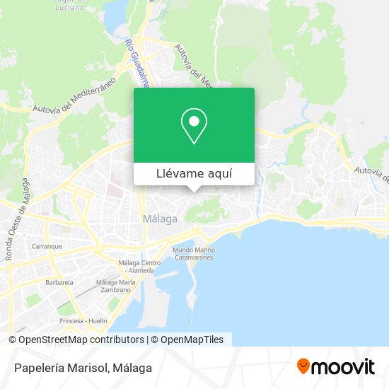 Mapa Papelería Marisol