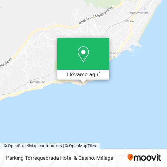 Mapa Parking Torrequebrada Hotel & Casino